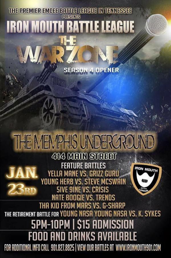 Iron Mouth Battle League - The Warzone