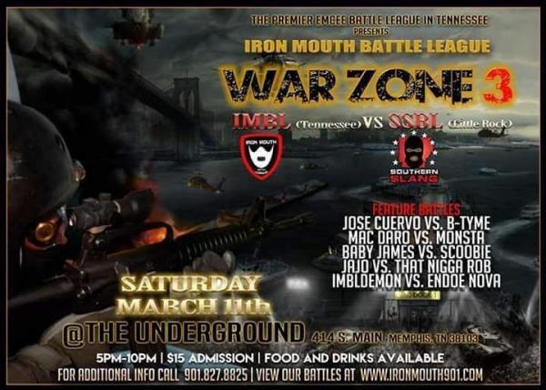 Iron Mouth Battle League - Warzone 3
