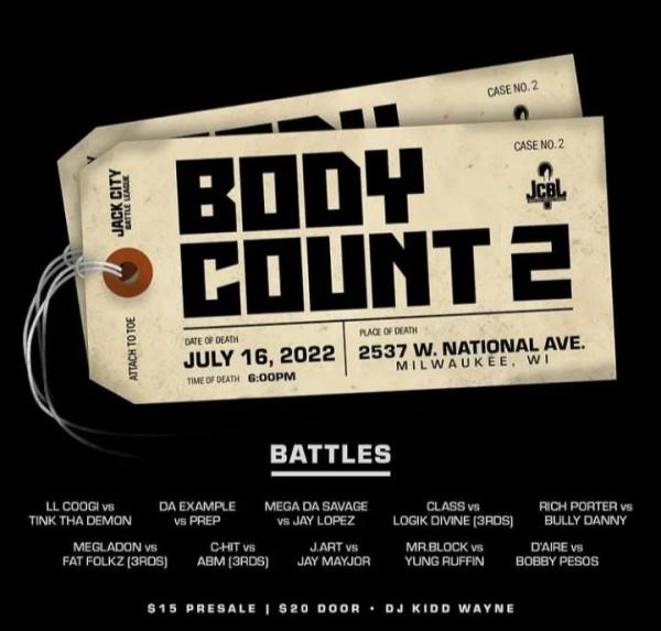 Jack City Battle League - Body Count 2
