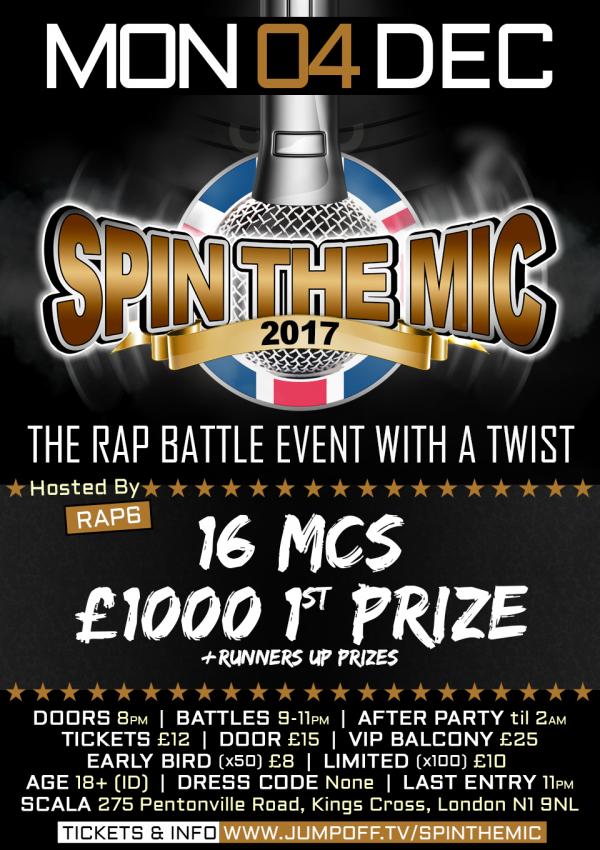 Jumpoff - Spin the Mic 2017
