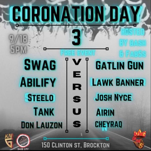 King of the 5 Battle League - Coronation Day 3