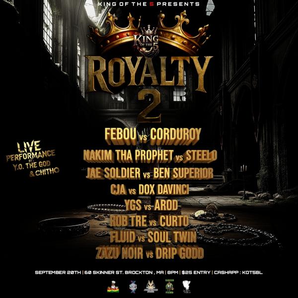 King of the 5 Battle League - Royalty 2