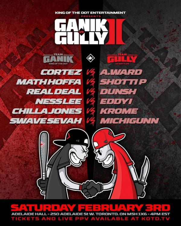 KOTD: King of the Dot - Team Ganik vs. Team Gully 2