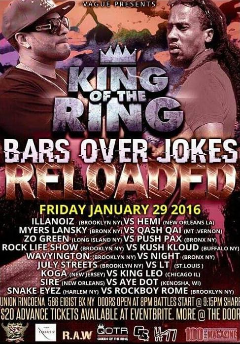 King of the Ring - Bars Over Jokes - Reloaded