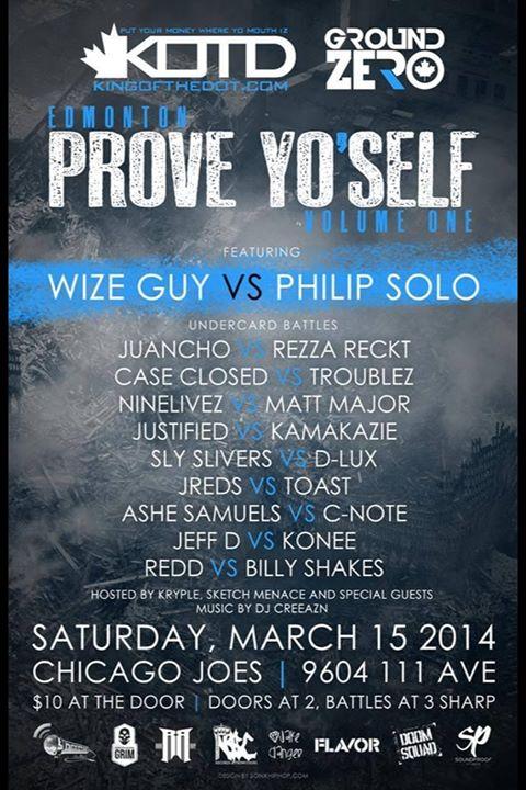 KOTD Prove Yoself - Edmonton Prove Yoself - Volume One