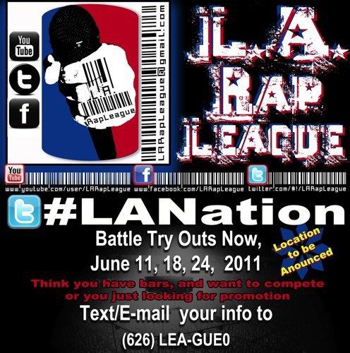 LA Rap League - LA Rap League - Battle Try Outs