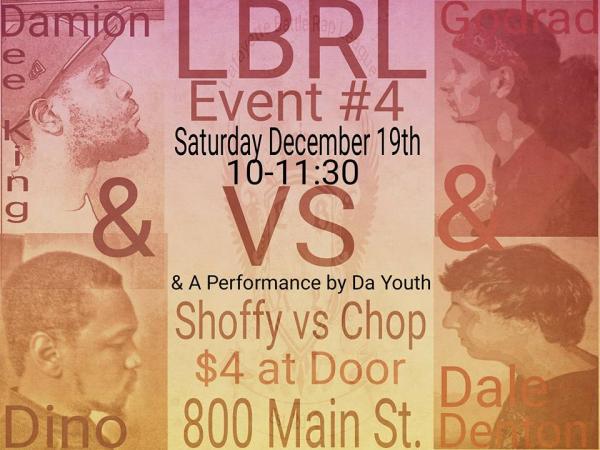 Lafayette Battle Rap League - Lafayette Battle Rap League: Event #4