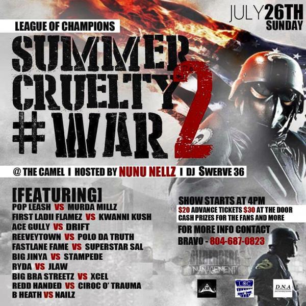 League of Champions - Summer Cruelty 2