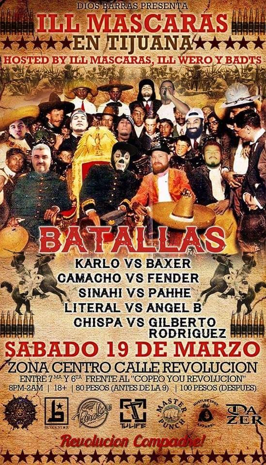 Liga Dios Barras - Ill Mascaras En Tijuana