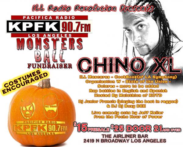 Liga Dios Barras - KPFK 90.7FM Monsters Ball