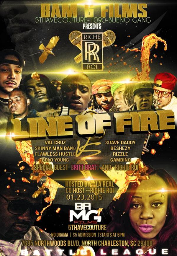 Line of Fire Battle League - January 23 2015 (Line of Fire)