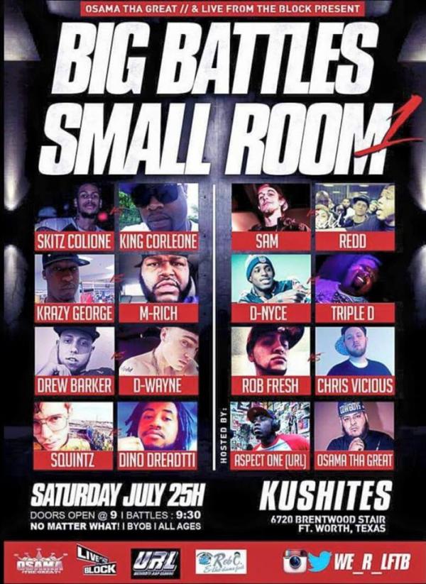 Live From The Block - Big Battles Small Room
