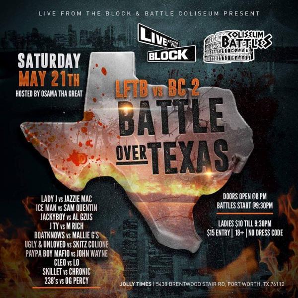 Live From The Block - LFTB vs. BC 2 - Battle Over Texas