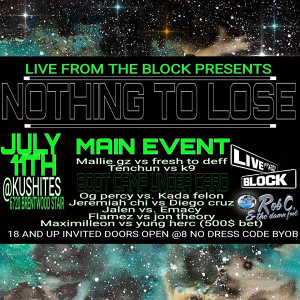 Live From The Block - Nothing To Lose