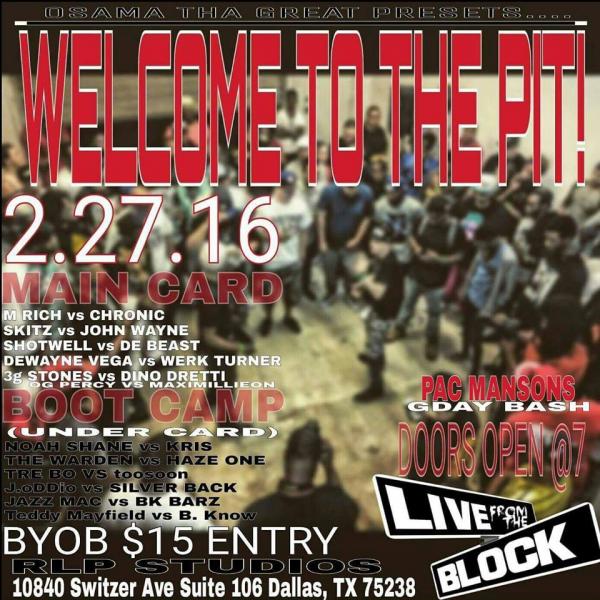 Live From The Block - Welcome to the Pit