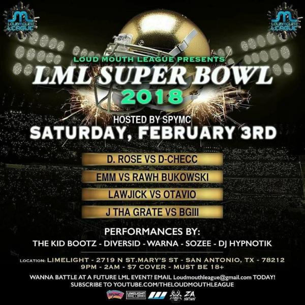 Loud Mouth League - LML Super Bowl 2018