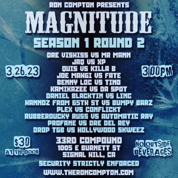 Magnitude Hip-Hop Syndicate - Magnitude: Season I: Round 2