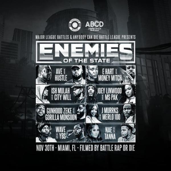 Major League Battles - Enemies of the State