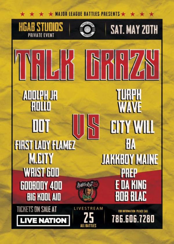 Major League Battles - Talk Crazy