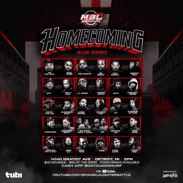 Manslaughter Battle League - Homecoming (Manslaughter Battle League)