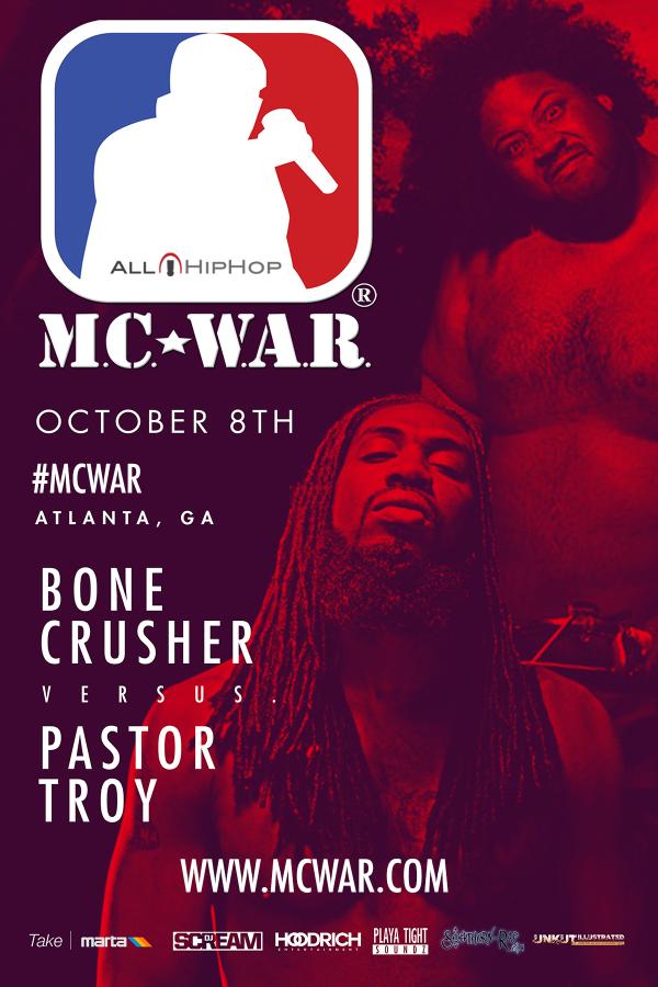 MC War - Bone Crusher vs. Pastor Troy