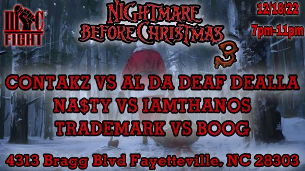 Mic Fight - Nightmare Before Christmas 3