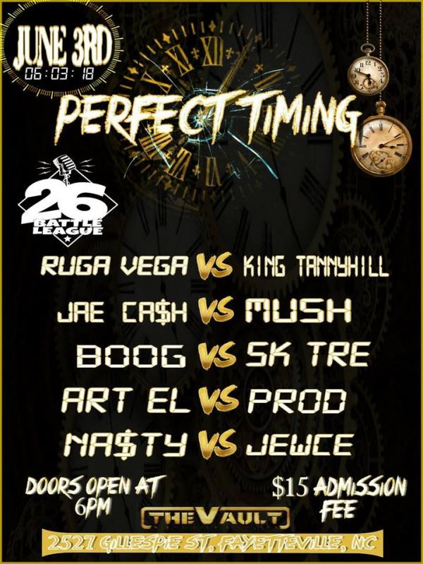 26 Battle League - Perfect Timing