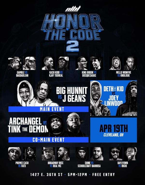Next Level Battle League - Honor The Code 2