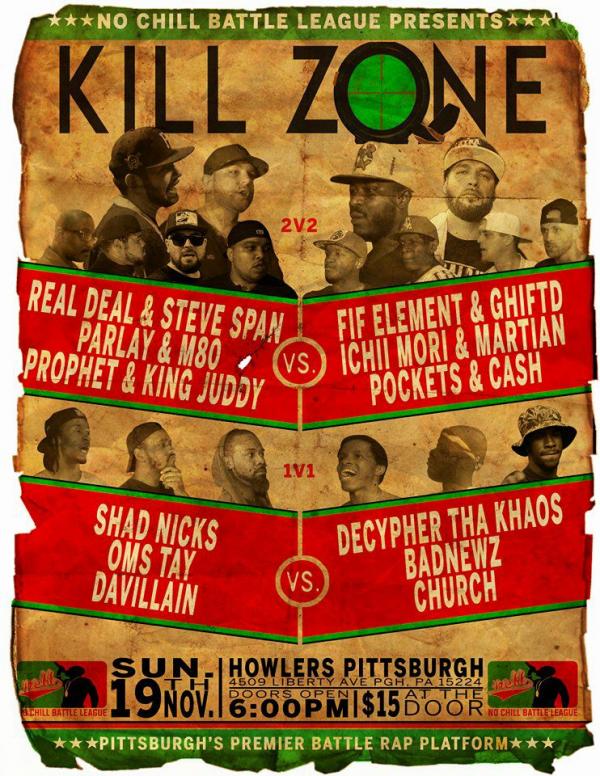 No Chill Battle League - Kill Zone