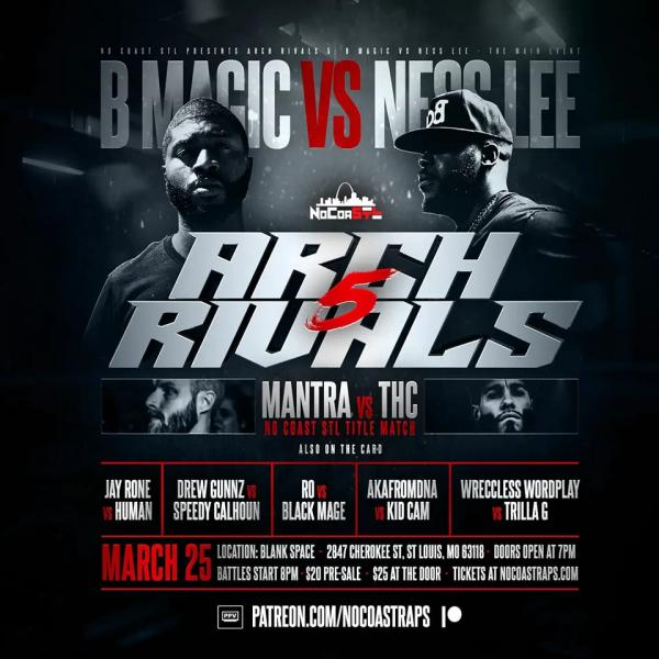 No Coast Raps - Arch Rivals 5