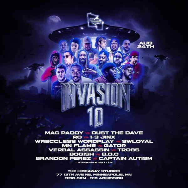 No Coast Raps - Invasion 10