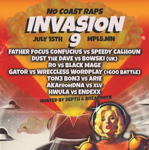 No Coast Raps - Invasion 9