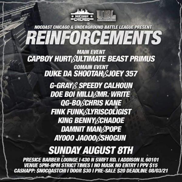 No Coast Raps - Reinforcements