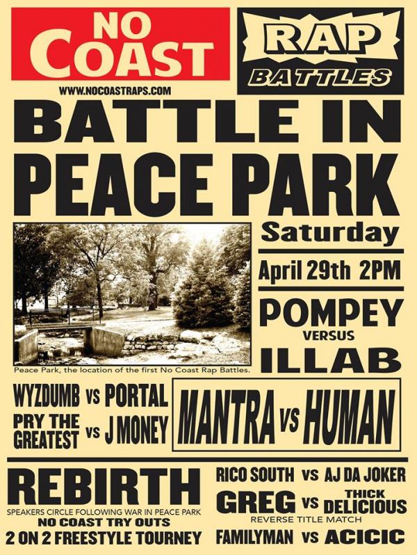 No Coast Raps - Battle in Peace Park