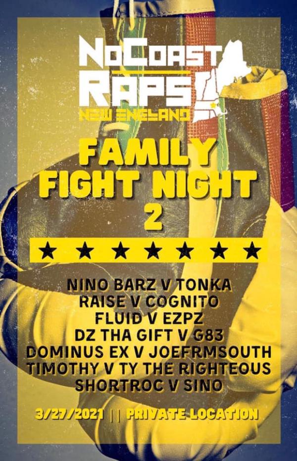 No Coast Raps - Family Fight Night 2