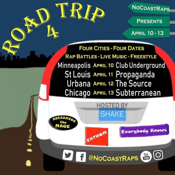 No Coast Raps - No Coast Road Trip 4: Minneapolis