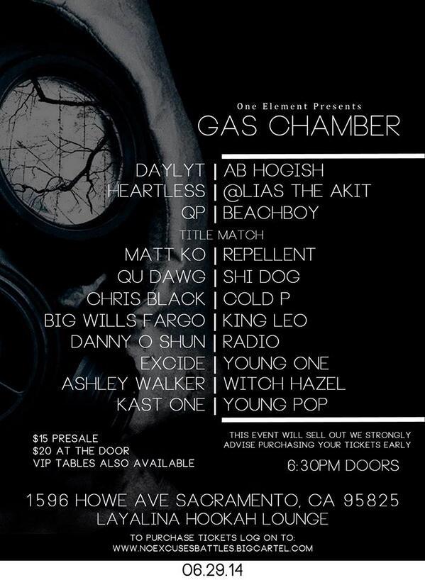 No Excuses - Gas Chamber (No Excuses)