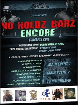 No Holdz Barz Battle League - Encore