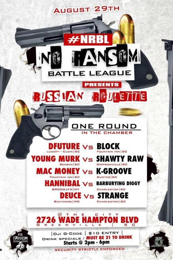 No Ransom Battle League - Russian Roulette - One Round in the Chamber