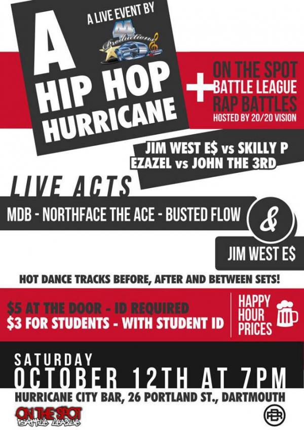 On The Spot Battle League - A Hip Hop Hurricane
