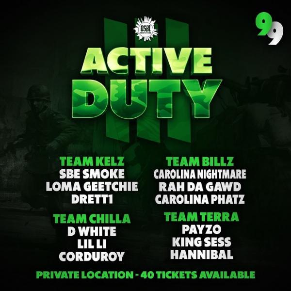 Our Society Battle League - Active Duty 3
