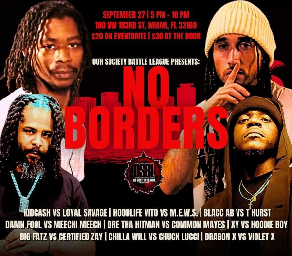 Our Society Battle League - No Borders
