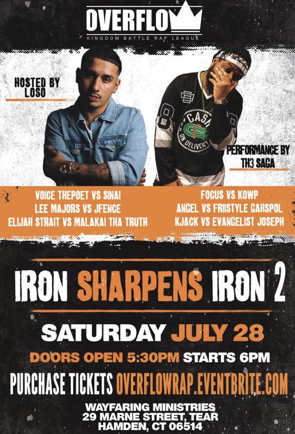 Overflow Rap League - Iron Sharpens Iron 2