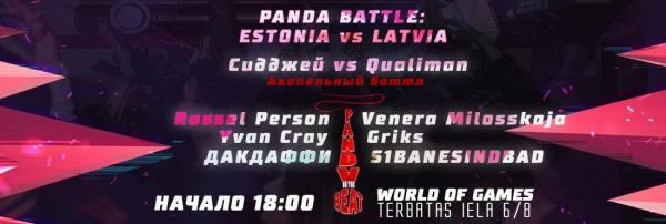 Panda Battle - Estonia vs. Latvia