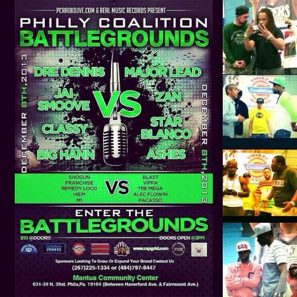 Philly Coalition Battle Grounds - Enter The Battlegrounds - Dec 8 2013