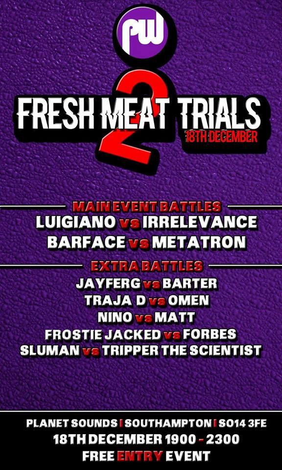 Poetic Warfare Entertainment - Fresh Meat Trials 2