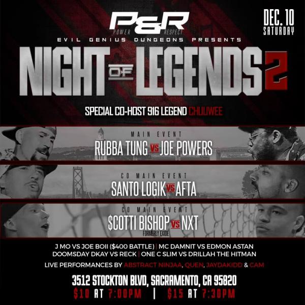 Power and Respect - Night of Legends II