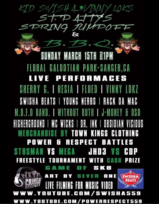 Power and Respect - St. Patty's Spring Jumpoff & BBQ