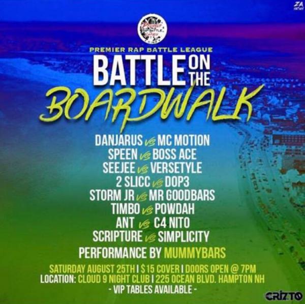Premier Rap Battle League - Battle on the Boardwalk