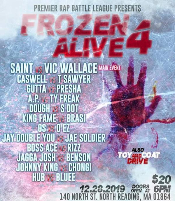 Premier Rap Battle League - Frozen Alive 4